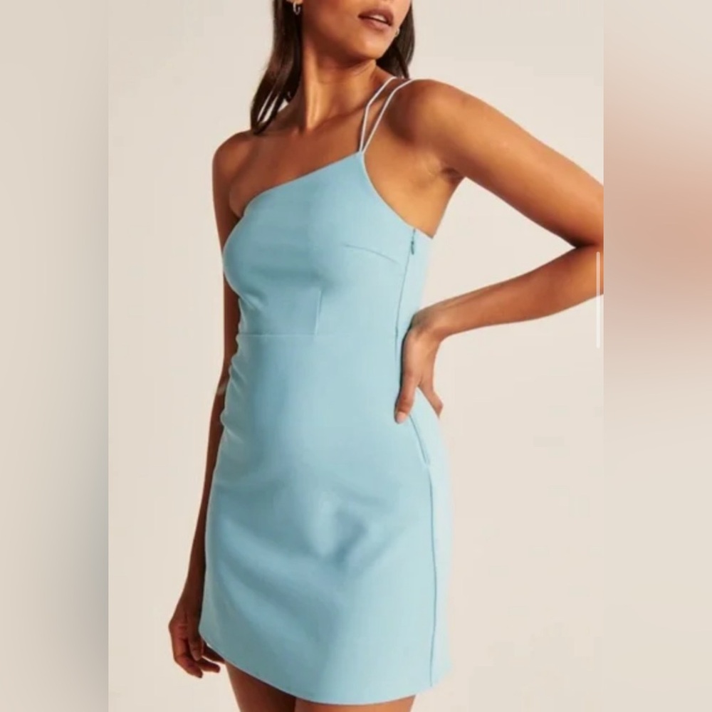 🩵 Abercrombie & Fitch One-Shoulder Dress